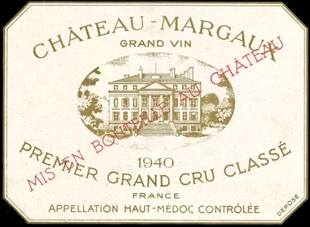 Château Margaux 1940