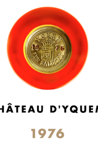 1976 Château d'Yquem Sauternes at Arden Fine Wines in Mayfair, London.