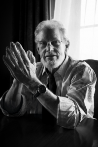 Portrait of Bob Levy at Harlan Estate, California