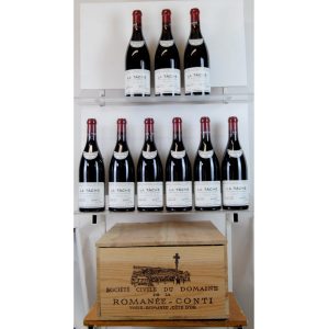 Original wooden case of La Tâche 1995