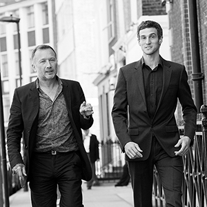 Portrait of Patrick Wyatt and Geoffrey Murray | Patrick Wyatt Jewellery