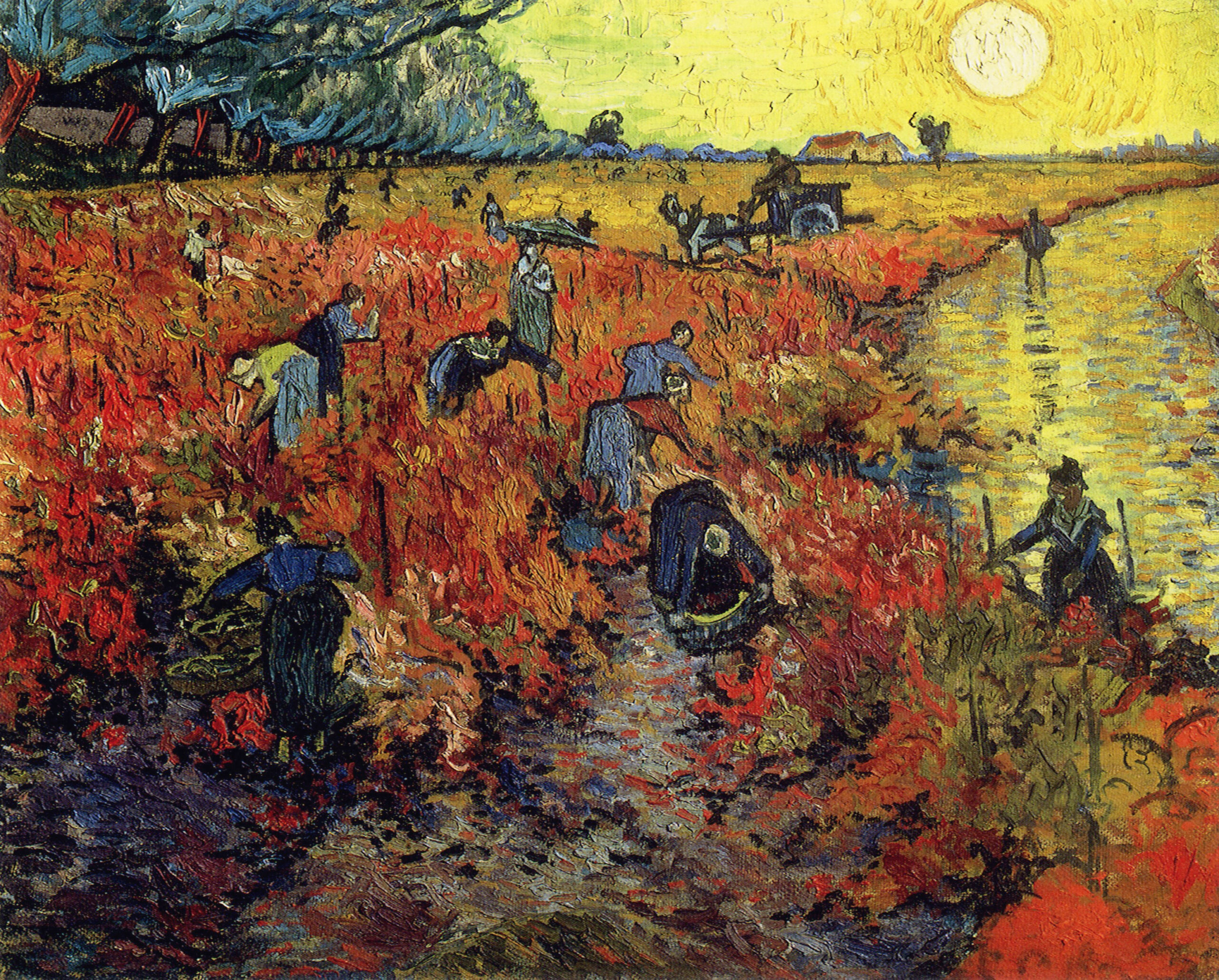 Vincent van Gogh | The Red Vineyard