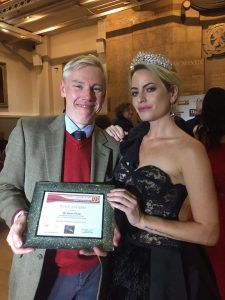 Stuart George and Rose Wilson | Scuderia Ferrari Motor Fashion Awards | 12th November 2019
