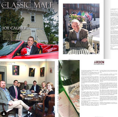Stuart George of Arden Fine WInes in The Classic Male