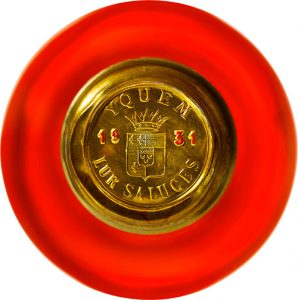 Capsule of Château d'Yquem 1931