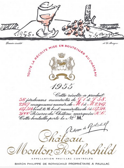 Where to buy 1955 red wine – Arden Fine Wines has 1955 Château Mouton Rothschild PLEASE CONTACT US FOR PRICE AND AVAILABILITY