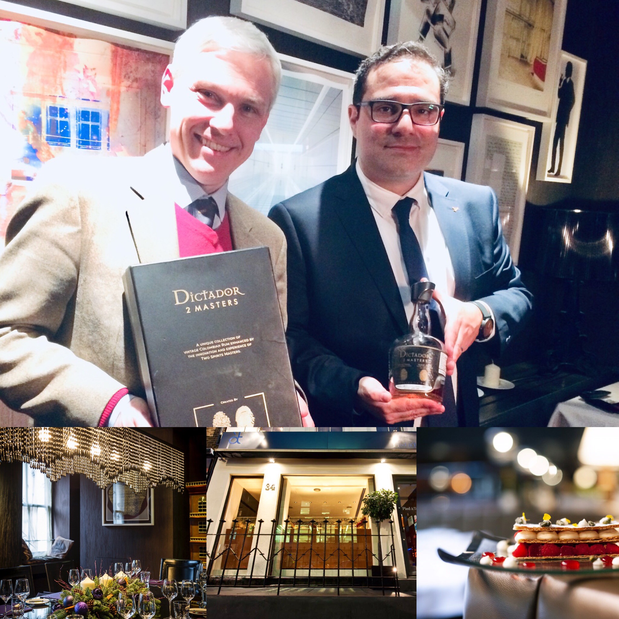 Dictador rum dinner | Pied a' Terre 13.2.2020