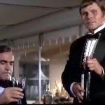 James Bond and Mr Wint with Mouton 1955