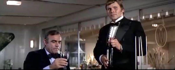 James Bond and Mr Wint with Mouton 1955