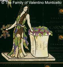 California Wine Library detail by Valentino Monticello