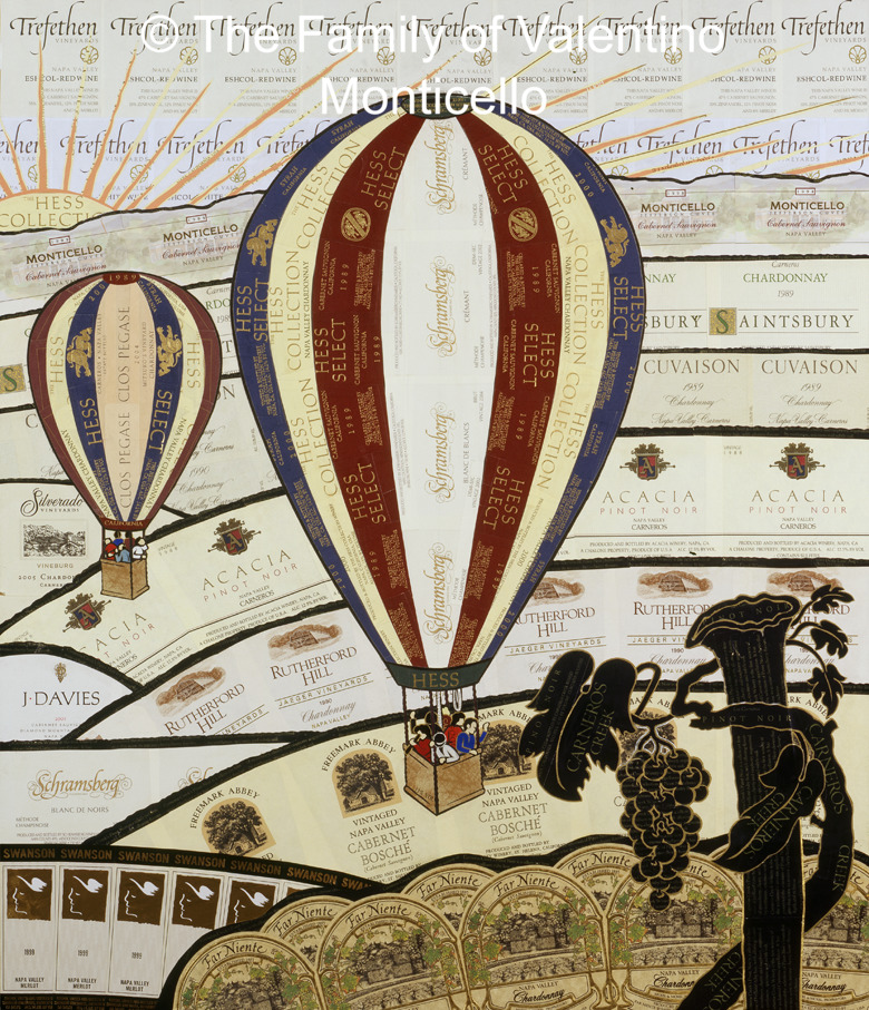 Hot Air Balloon by Valentino Monticello
