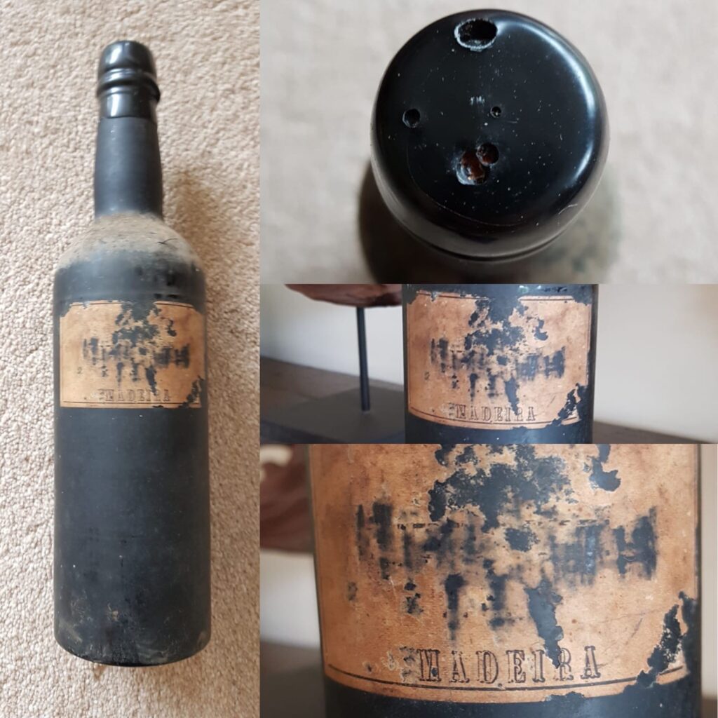 Bottle of 1810 Rumo da India Madeira