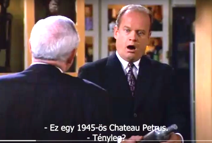 Petrus 1945 wine in Frasier
