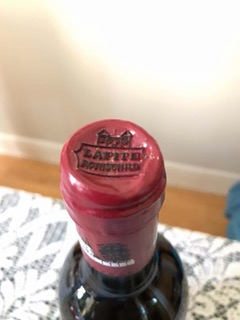 Bottle of 1994 Lafite red wine