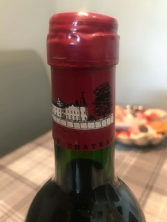 Bottle of 1994 Lafite red wine