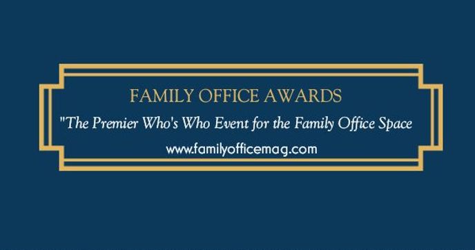 2020 Family Office Awards Winner