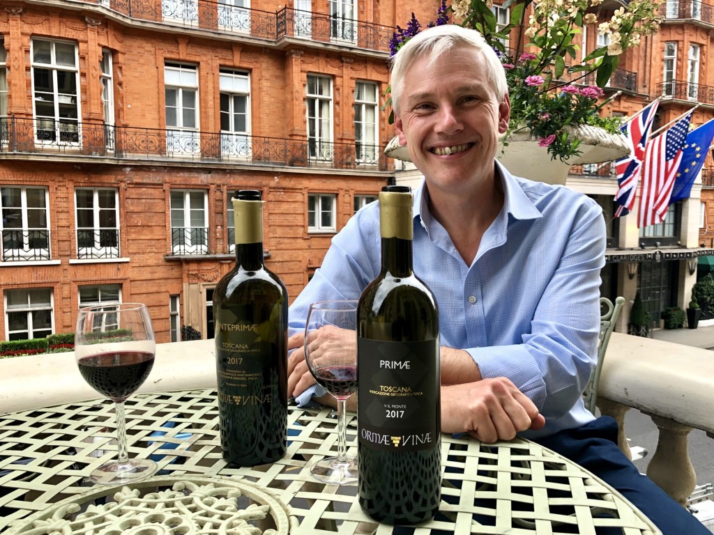Stuart George of Arden Fine Wines tastes ORMÆVINÆ PRIMÆ IGT Toscana