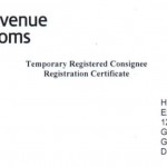 HMRC Temporary Registered Consignee Arden Fine Wines