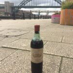 1943 Château Margaux by the Tyne Bridge in Newcastle, England