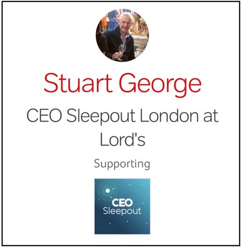 SDG CEO Sleepout