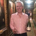 Stuart George of Arden Fine Wines with 1945 Pol Roger at Middle Temple
