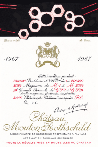 1967 red wine gift