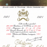 1971 red wine gift – Château Mouton Rothschild 1971