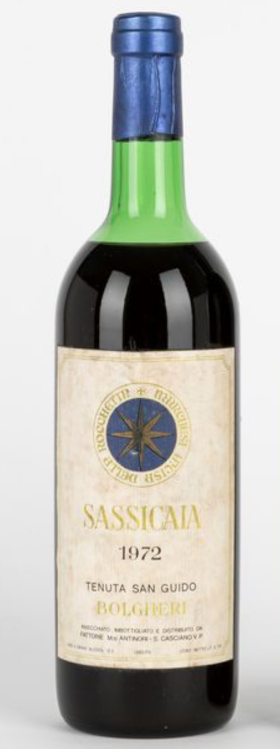 1972 Sassicaia price