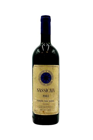 1983 Sassicaia price