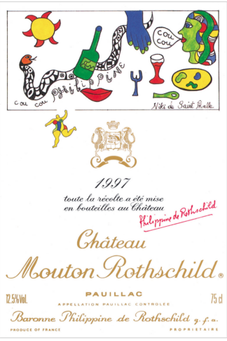 1997 red wine gift – Château Mouton Rothschild 1997