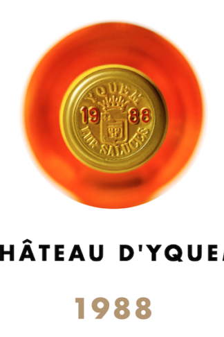 1988 Château d'Yquem Sauternes at Arden Fine Wines in Mayfair, London. Château d'Yquem 1988 price