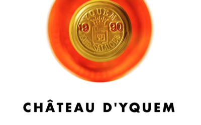 1990 Château d'Yquem Sauternes at Arden Fine Wines in Mayfair, London. Château d'Yquem best years 1990