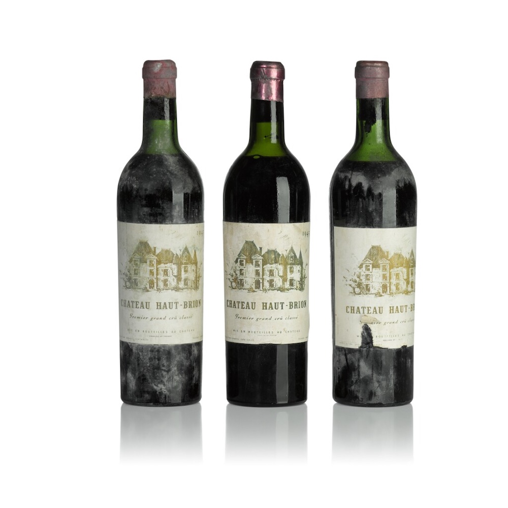 1945 vintage red wine – Chateau Haut-Brion 1945