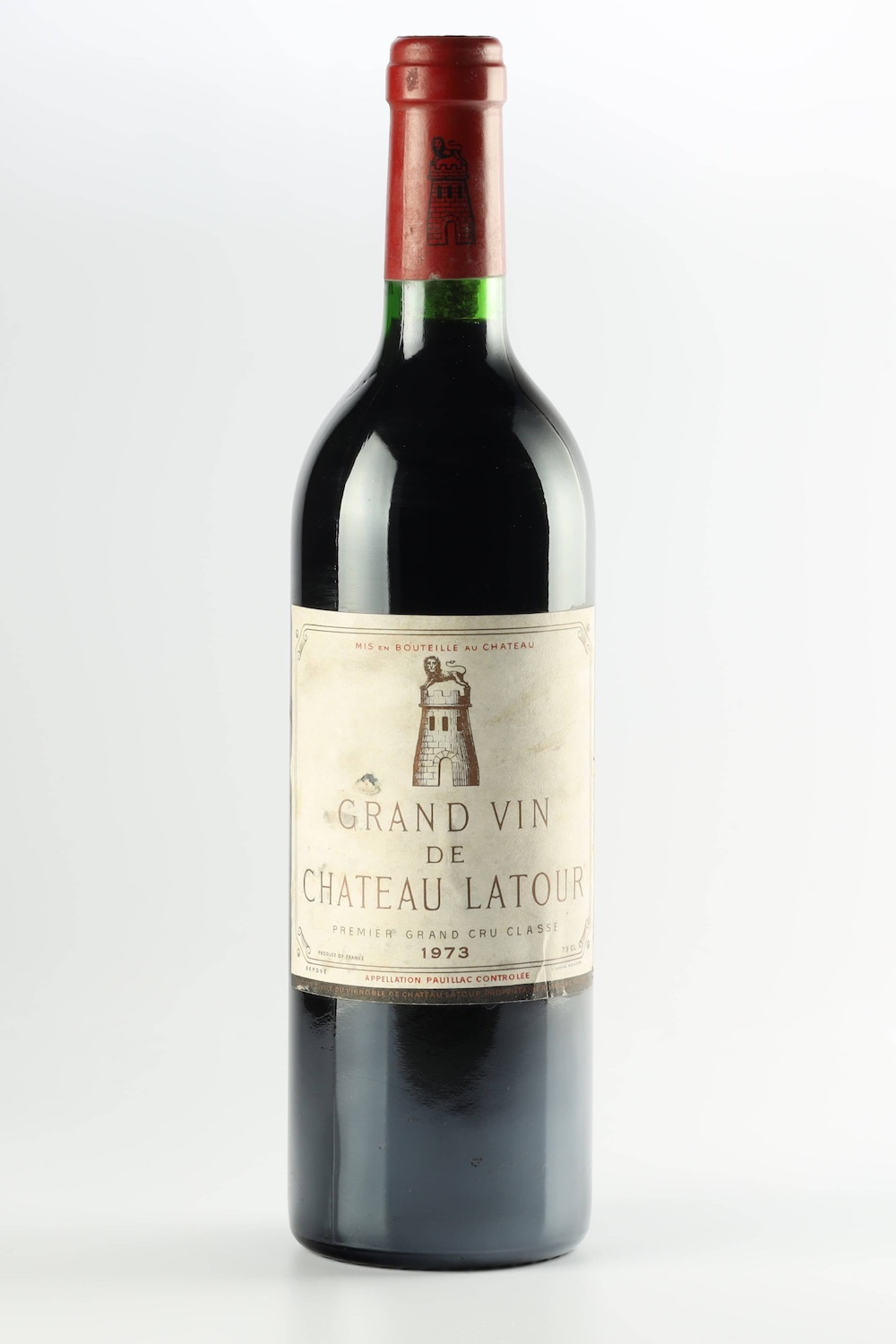 1973 red wine for sale at Arden Fine Wines – Château Latour 1973