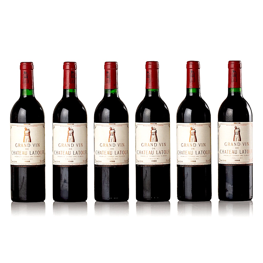 1988 red wine for sale – Château Latour 1988
