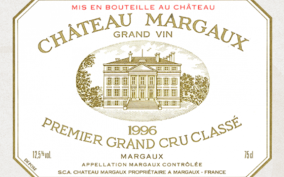 1996 vintage wine – Chateau Margaux 1996 for sale at award-winning Arden Fine Wines in Mayfair, London