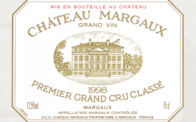1998 vintage wine at Arden Fine Wines – Château Margaux 1998