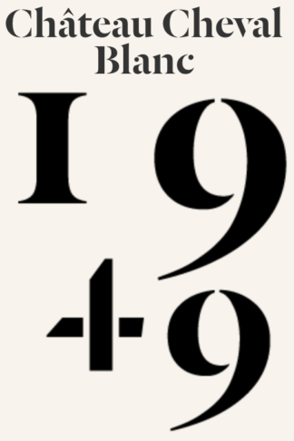 1949 red wine for sale – Château Cheval Blanc 1949