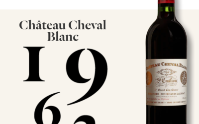 1962 red wine for sale – Château Cheval Blanc 1962