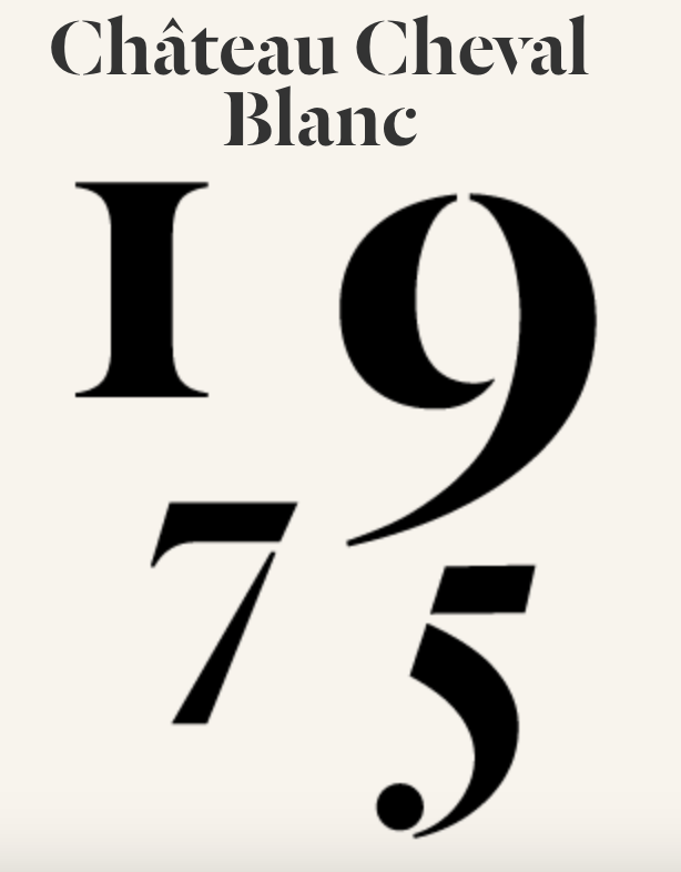 Wine for 50th birthday – Château Cheval Blanc 1975