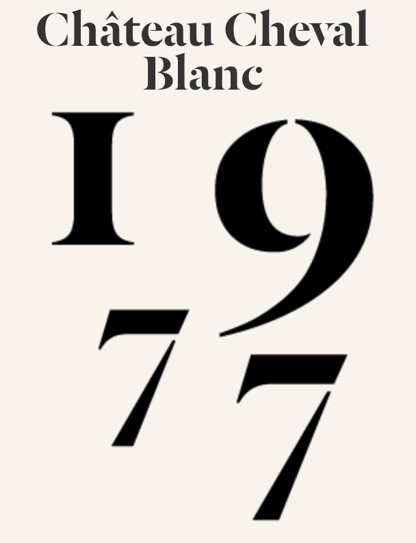 Château Cheval Blanc 1977 for sale at Arden Fine Wines 1977 red wine for sale