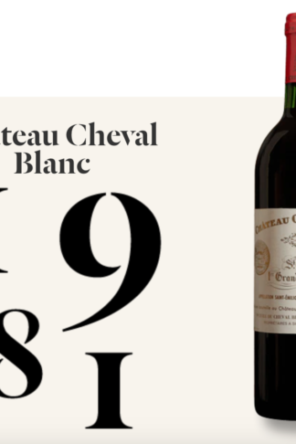 Château Cheval Blanc 1981 for sale at Arden Fine Wines 1981 red wine for sale