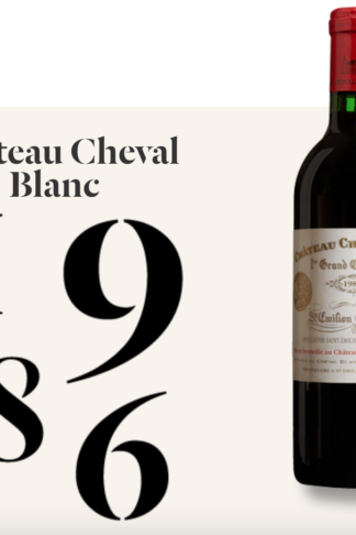 Château Cheval Blanc 1986 for sale at Arden Fine Wines 1986 wine for sale