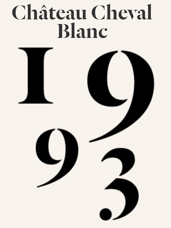 Château Cheval Blanc 1993 for sale at Arden Fine Wines 1993 red wine for sale