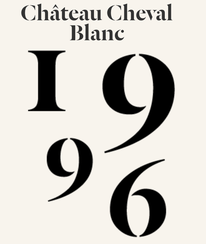 Château Cheval Blanc 1996 for sale at Arden Fine Wines 1996 red wine for sale