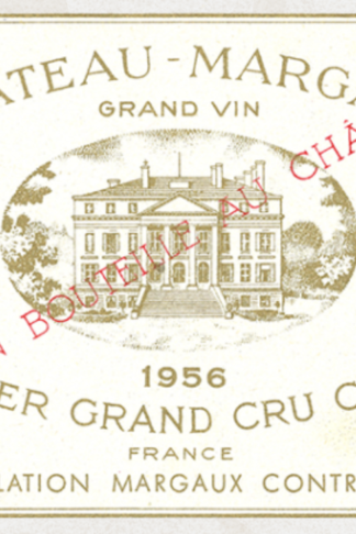1956 red wine for sale – Château Margaux 1956