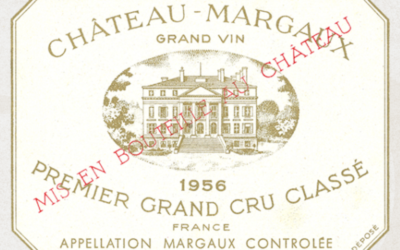 1956 red wine for sale – Château Margaux 1956