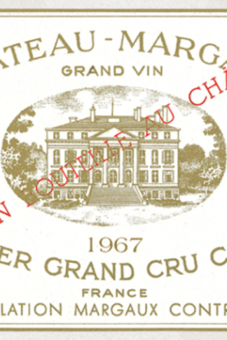 1967 wine gift – Château Margaux 1967