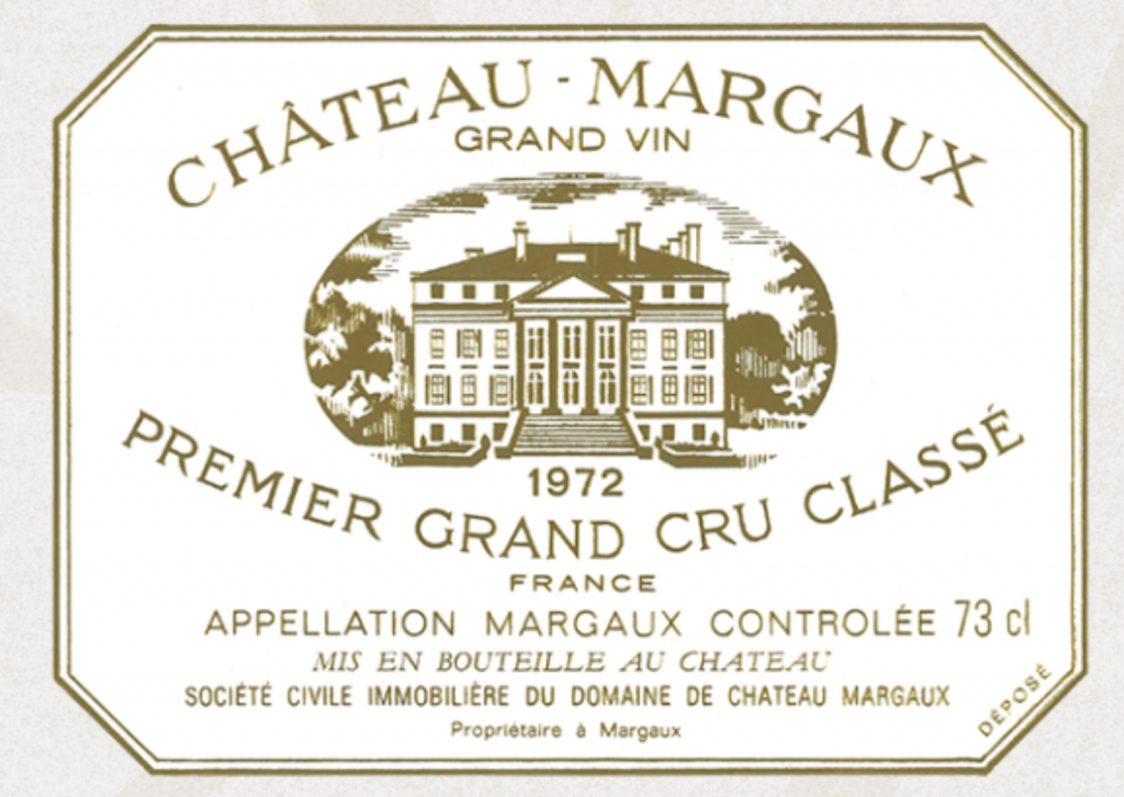 Château Margaux 1972 for sale at award-winning Arden Fine Wines in Mayfair, London