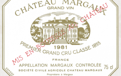 1981 vintage wine at Arden Fine Wines – Château Margaux 1981